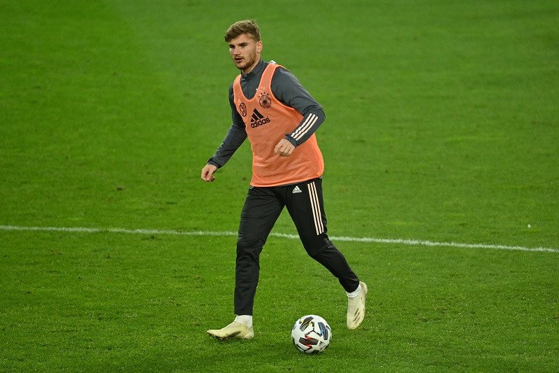 Timo Werner siap turun lawan Swiss, tapi tiga pemain Jerman bisa absen