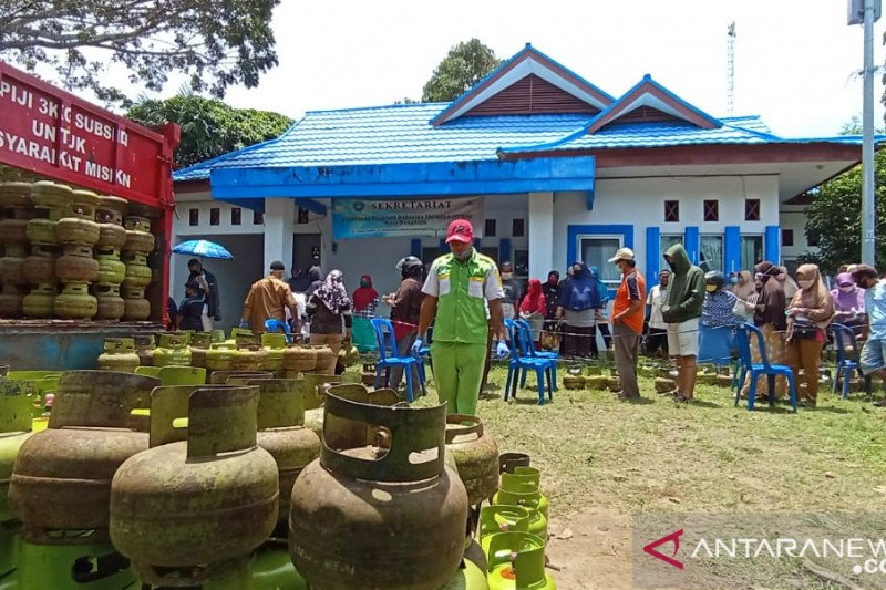 Pertamina Gandeng BUMD Bengkulu Salurkan Gas Elpiji 3 Kg - ANTARA News