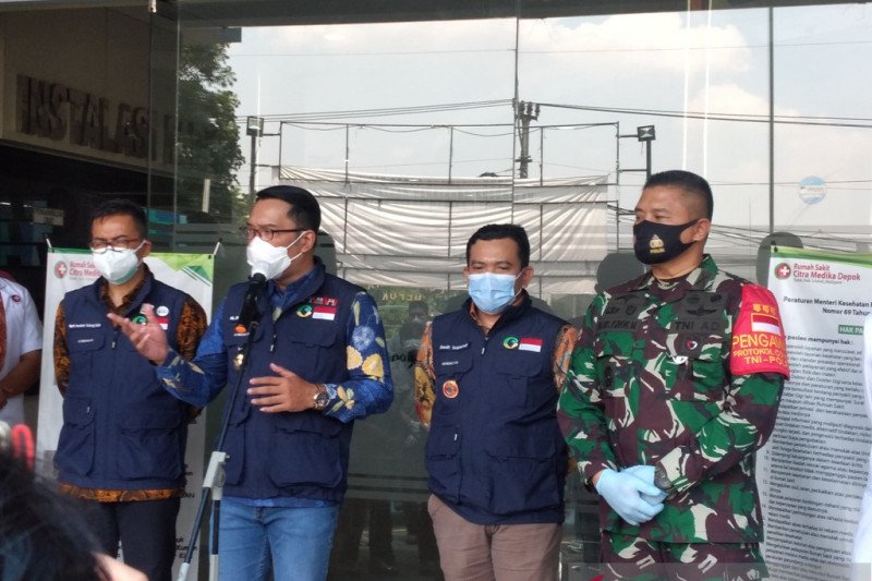 Gubernur Jawa Barat usulkan Depok dapat vaksin COVID-19 tahap pertama
