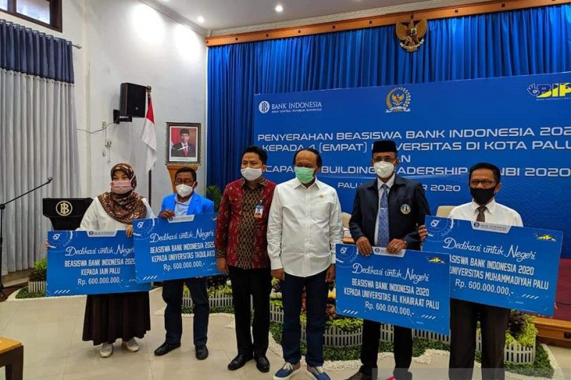 IAIN Palu dapat beasiswa Rp600 juta dari Bank Indonesia