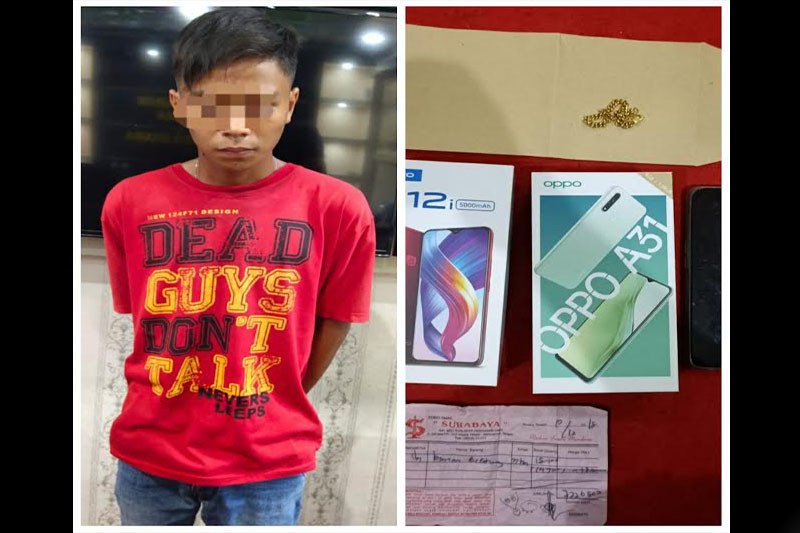 Pencuri perhiasan di Muara Teweh terancam tujuh tahun penjara