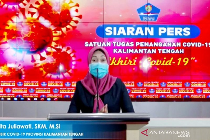 Persentase pasien sembuh COVID-19 di Kalteng capai 85,3 persen