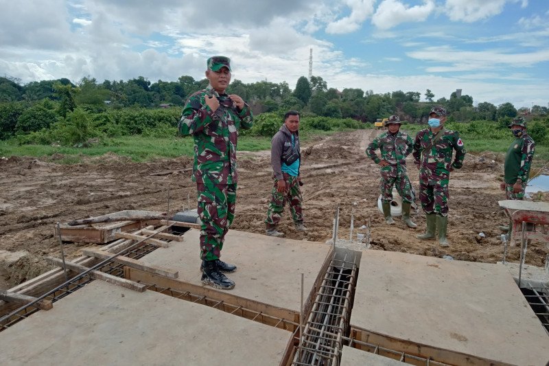 Satgas TMMD bangun jembatan di Tarakan capai target dan berkualitas