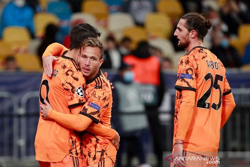 Dwigol Morata menangkan Juventus di markas Dynamo Kiev