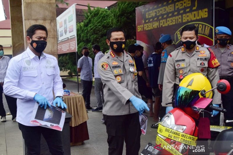 Polresta Bandung tembak dua perampok spesialis SPBU