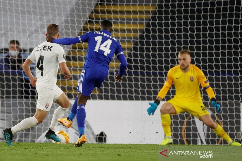 Leicester tandai debut dengan kemenangan telak atas Zorya