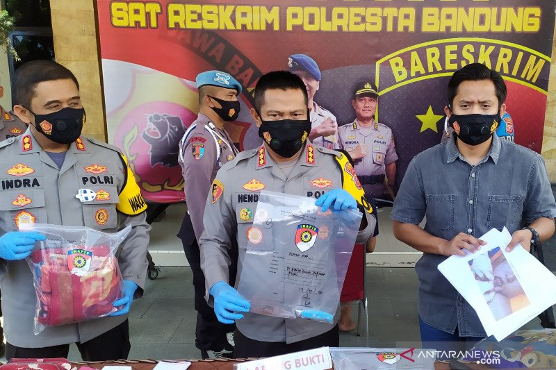 Pria pembunuh ibu hamil ditangkap Polresta Bandung