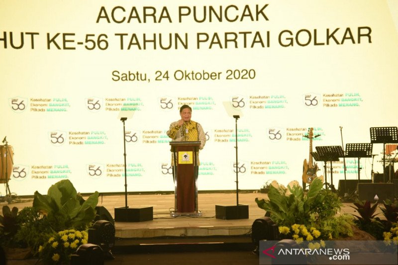 Golkar nyatakan kesetiaannya dukung pemerintahan Jokowi-Ma'ruf