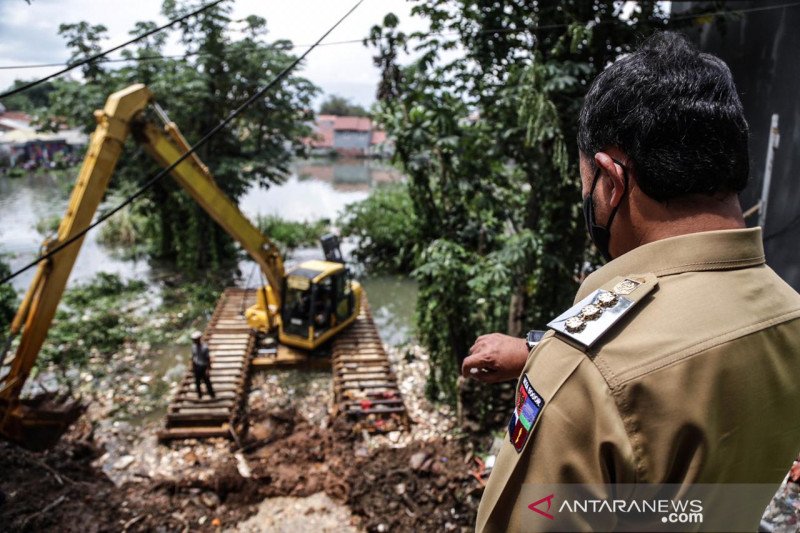 BPBD Kota Bogor atasi banjir di Perumahan Griya Cimanggu Indah