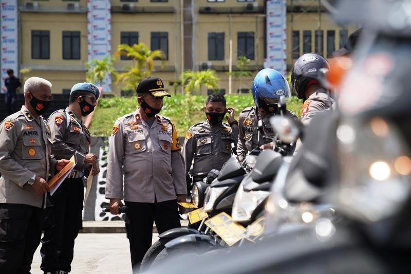 Polda Sulbar tindak tegas personel Polri yang terlibat politik praktis
