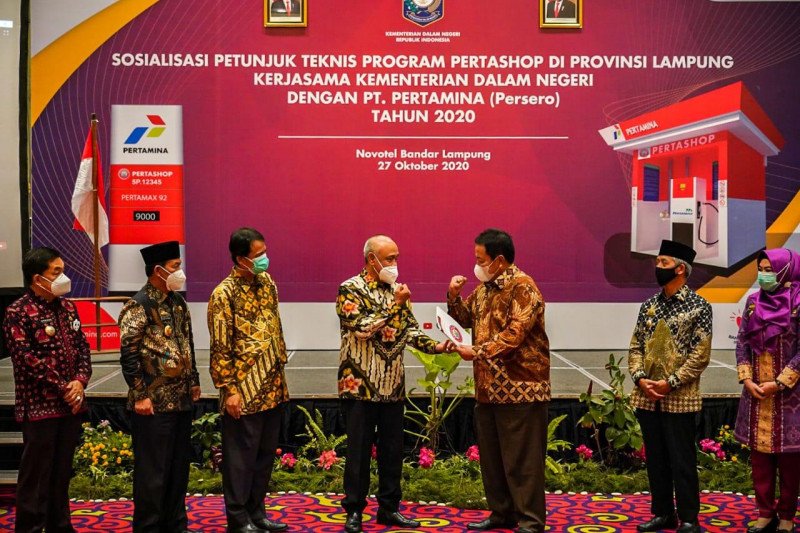 Pertamina terus bangun Pertashop, Lampung siapkan titik di 2.400 desa