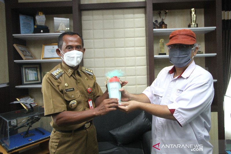 Kabiro Antara Kalsel Berkunjung Ke Kantor Diskominfo Tala