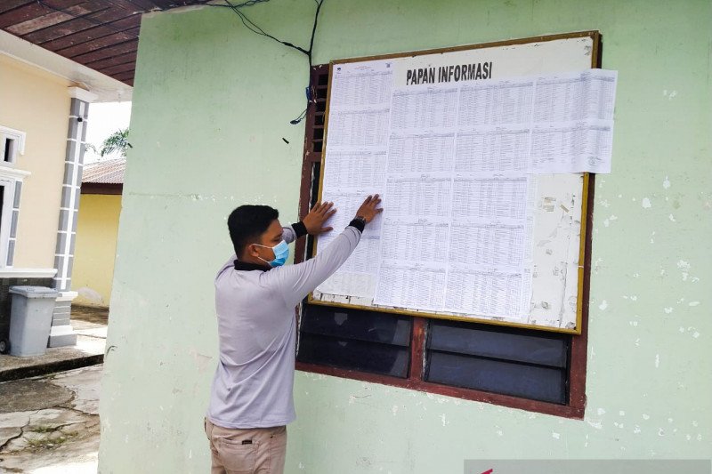 1.290 PPS mulai tempel pengumuman DPT Pilkada Riau hingga pelosok desa