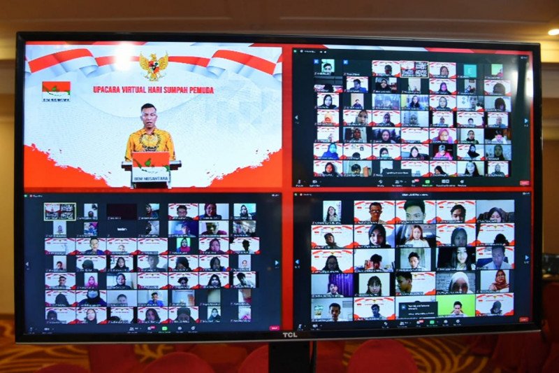 Upacara virtual BEM Nusantara peringati hari Sumpah Pemuda raih rekor Muri