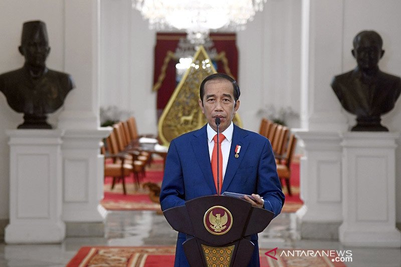 Presiden Jokowi sebut keuangan syariah RI seperti raksasa sedang tidur