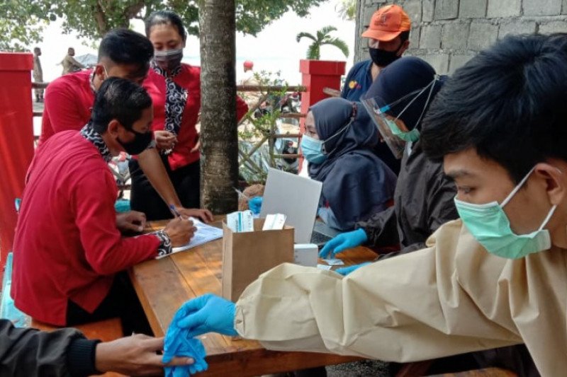 408 orang reaktif dari hasil tes cepat di objek wisata Jawa Barat