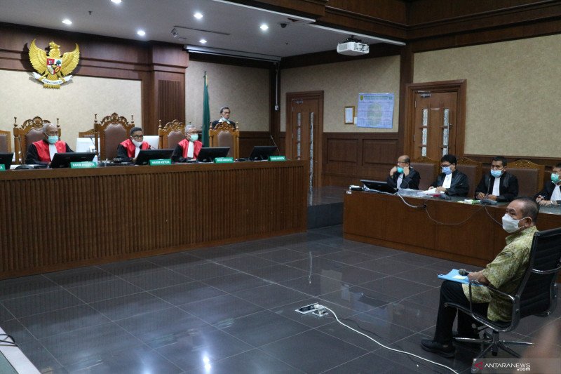 Hakim Tipikor peringatkan Djoko Tjandra agar tidak suap majelis