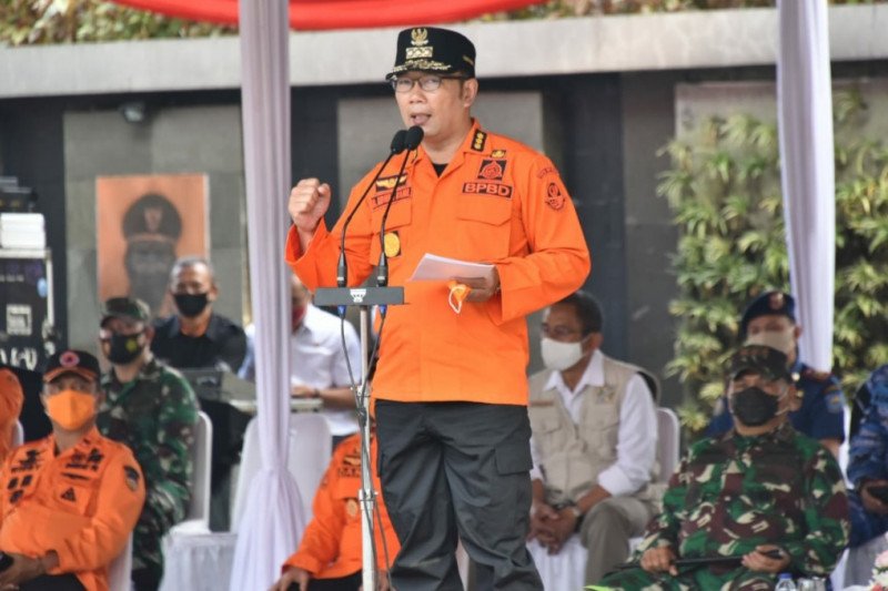 Ridwan Kamil: Bencana di wilayah Jawa Barat 3-4 kali sehari
