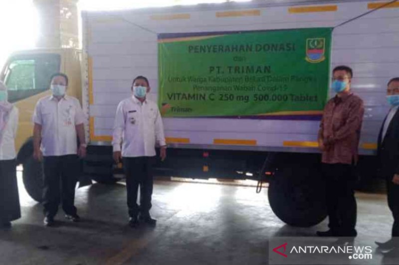 Pemkab Bekasi terima bantuan 500.000 tablet vitamin C