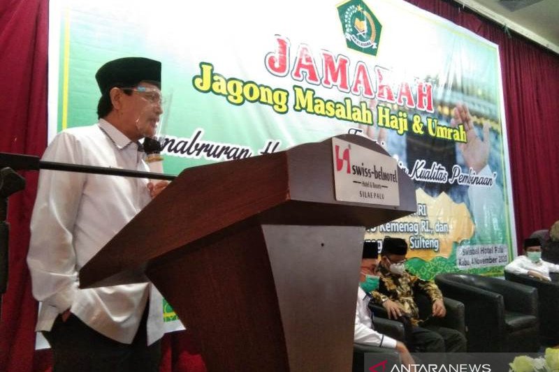 Kemenag Sulteng gelar Jamarah hadapi musim haji 2021