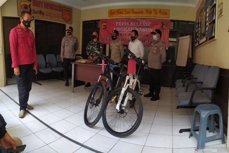 Polisi Bandung ungkap penadah sepeda curian di asrama TNI