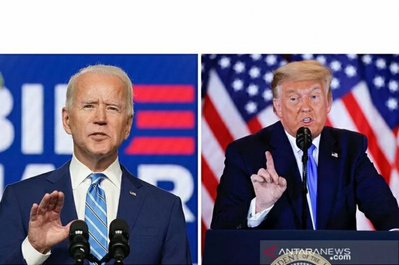 Biden menang sementara di Pennsylvania, penghitungan capai 95%