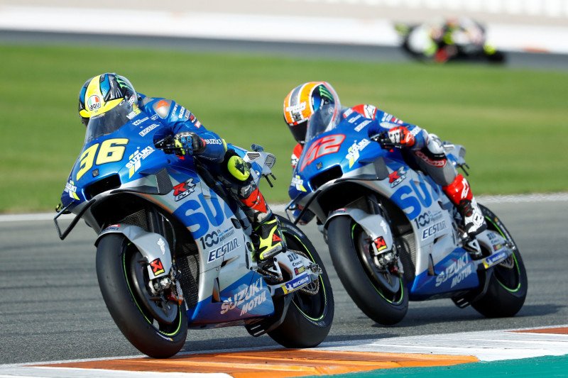 Joan Mir raih kemenangan MotoGP perdananya, Suzuki finis 1-2 di motoGP Eropa
