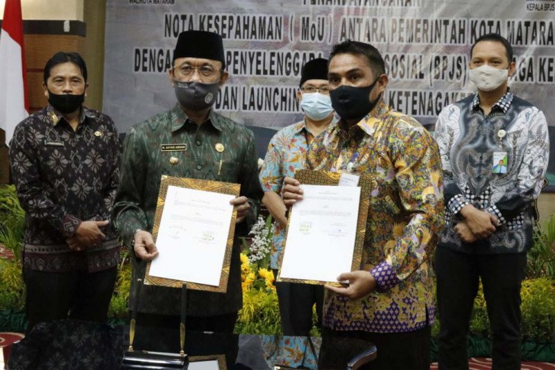 Pemkot Mataram mendaftarkan ribuan GTT-PTT jadi peserta BPJAMSOSTEK
