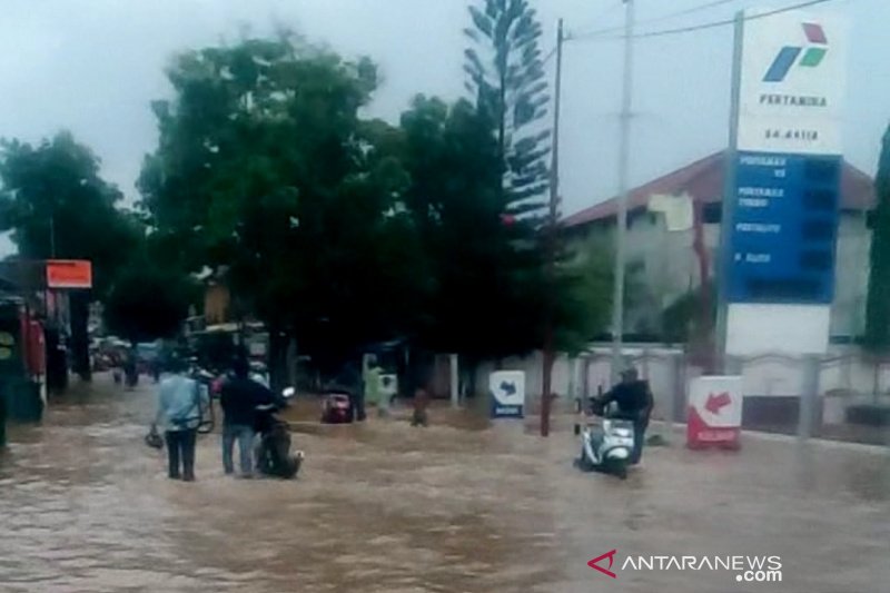 Banjir di selatan Garut tidak timbulkan kerusakan rumah warga