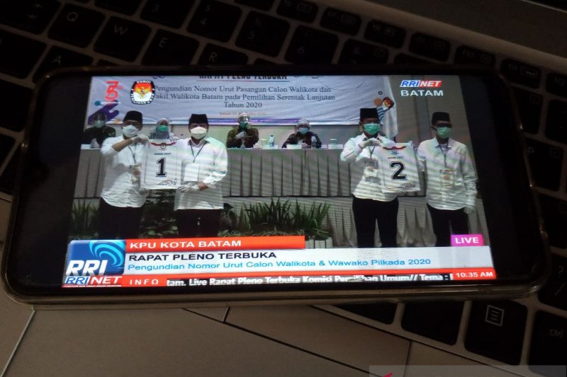 Debat kandidat Pilkada Batam dilaksanakan terbatas