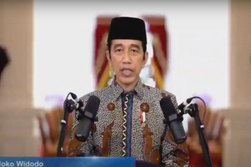 Presiden berharap Muhammadiyah ikut perangi hoaks vaksin COVID-19