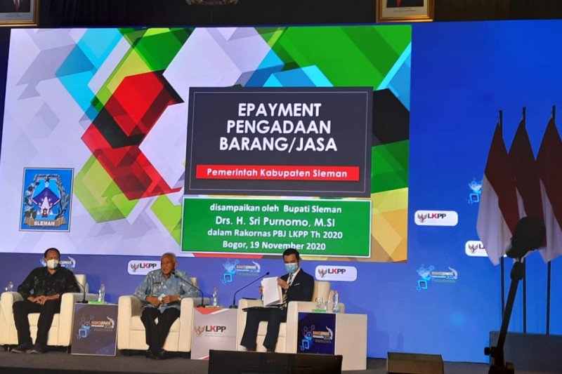 Sleman terbaik dalam implementasi "epayment" pengadaan barang dan jasa