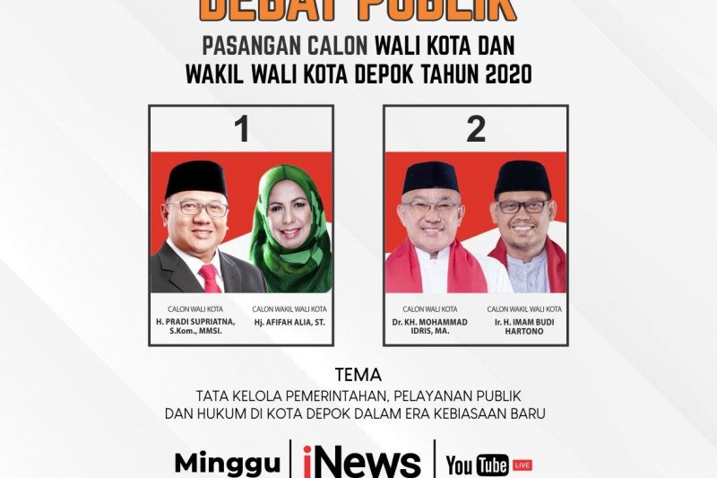 KPU Kota Depok gelar debat tiga kali untuk tingkatkan partisipasi pemilih