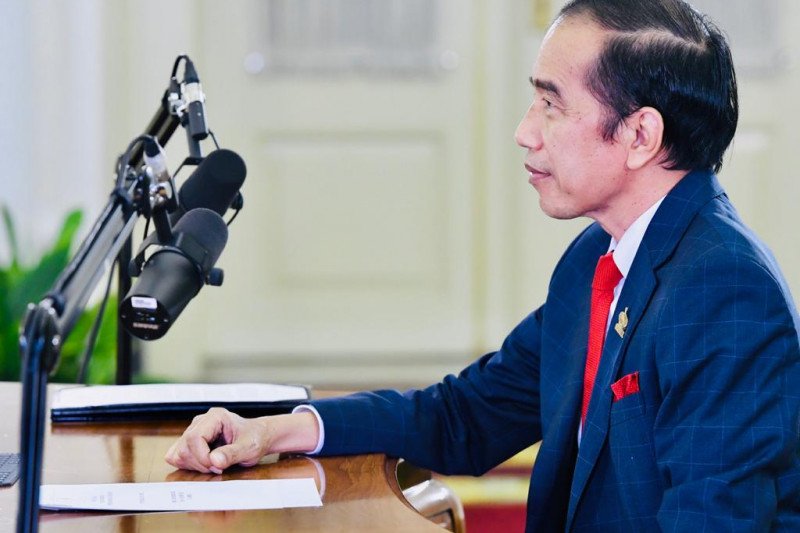 Presiden Jokowi hadiri KTT APEC 2020 secara virtual malam ini