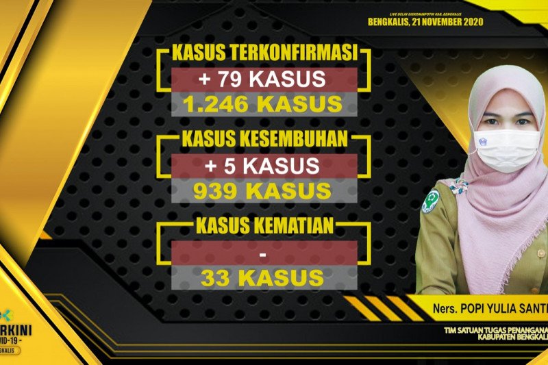 Kecamatan Mandau tertinggi, kasus COVID-19 di Bengkalis capai 1.246