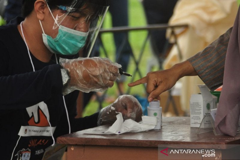 Simulasi pemungutan suara Pilkada Sulteng