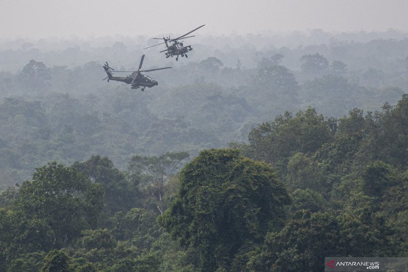 Gladi bersih Latihan Antar Kecabangan TNI AD