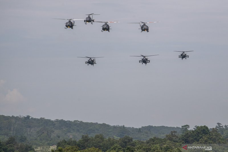 Gladi bersih Latihan Antar Kecabangan TNI AD