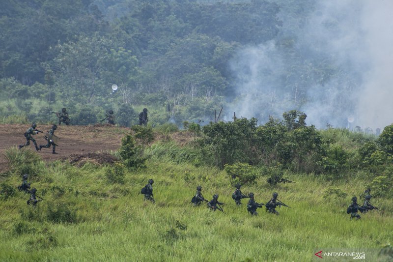 Puncak Latihan Antar Kecabangan TNI AD