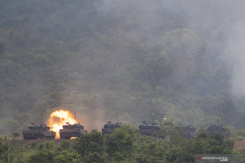 Puncak Latihan Antar Kecabangan TNI AD