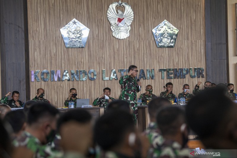 Uji rencana Latihan Antar Kecabangan TNI AD