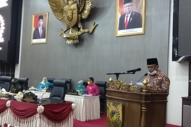DPRD Sulteng sahkan Rancangan APBD Tahun 2021 untuk berkonsultasi kepada Kemendagri
