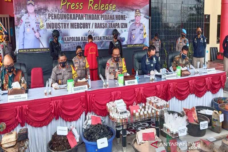 DLH Kalteng upayakan masyarakat menambang emas tanpa merkuri