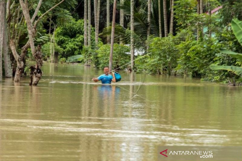 Banjir Merendam 517 Desa Di Aceh Utara