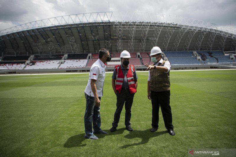 Menpora Kunjungi Jakabaring Sport City