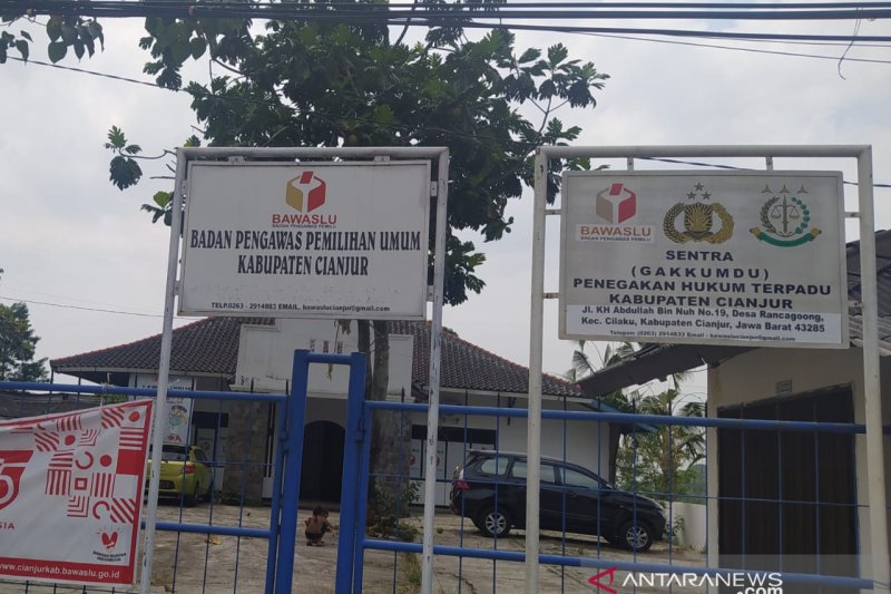 Bawaslu Kabupaten Cianjur dapat bantuan tenaga pengawas dari tiga kabupaten