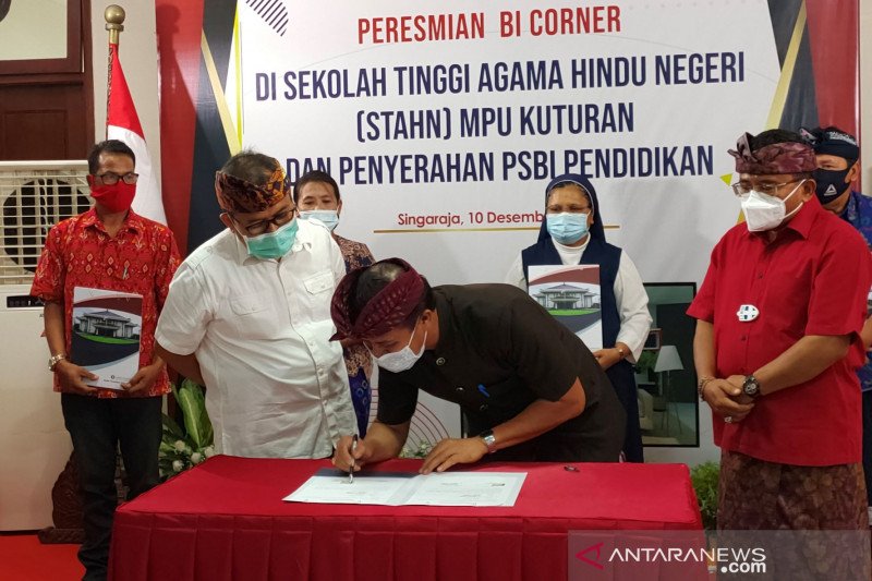 BI Bali bantu paket pendidikan daring untuk sekolah-kampus di Buleleng - Vimarsana News
