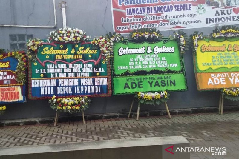 Bupati Bogor Ade Yasin ucapkan selamat kepada pasangan Idris-Imam