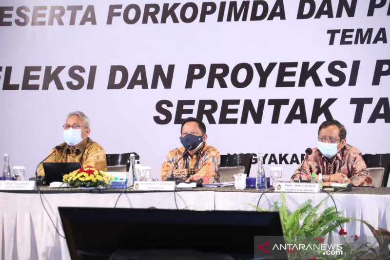 Menkopolhukam Mahfud bersyukur partisipasi pilkada meningkat di masa pandemi