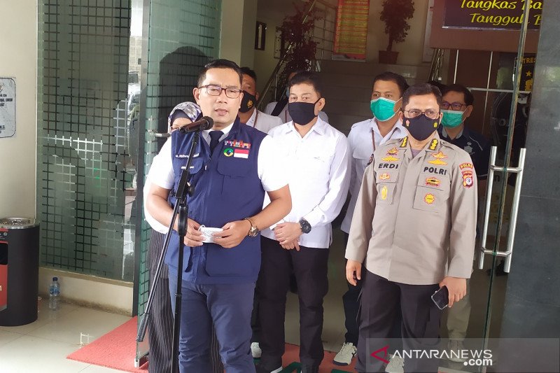 Ridwan Kamil minta massa pendukung Rizieq Shihab tidak datangi Mapolres